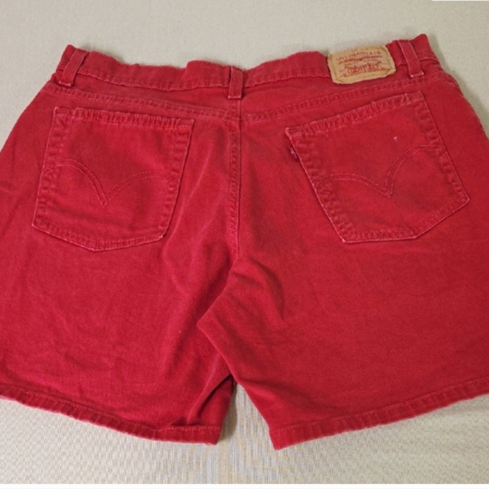 Levi's Y2k Red Shorts SZ 16